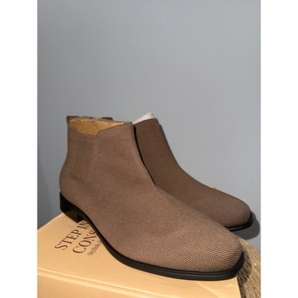 VIVAIA Water-Repellent Square-Toe Ankle Boots brown Modern EU/39.5 US/8.5 - Picture 4 of 13
